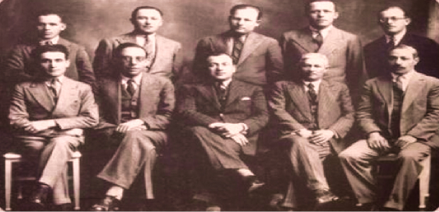 1940. Reunión de los miembros de la comunidad judía de Arequipa